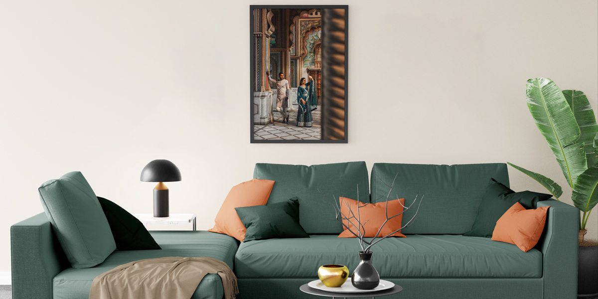 Tirage d'art - Mariage Bollywood - En situation