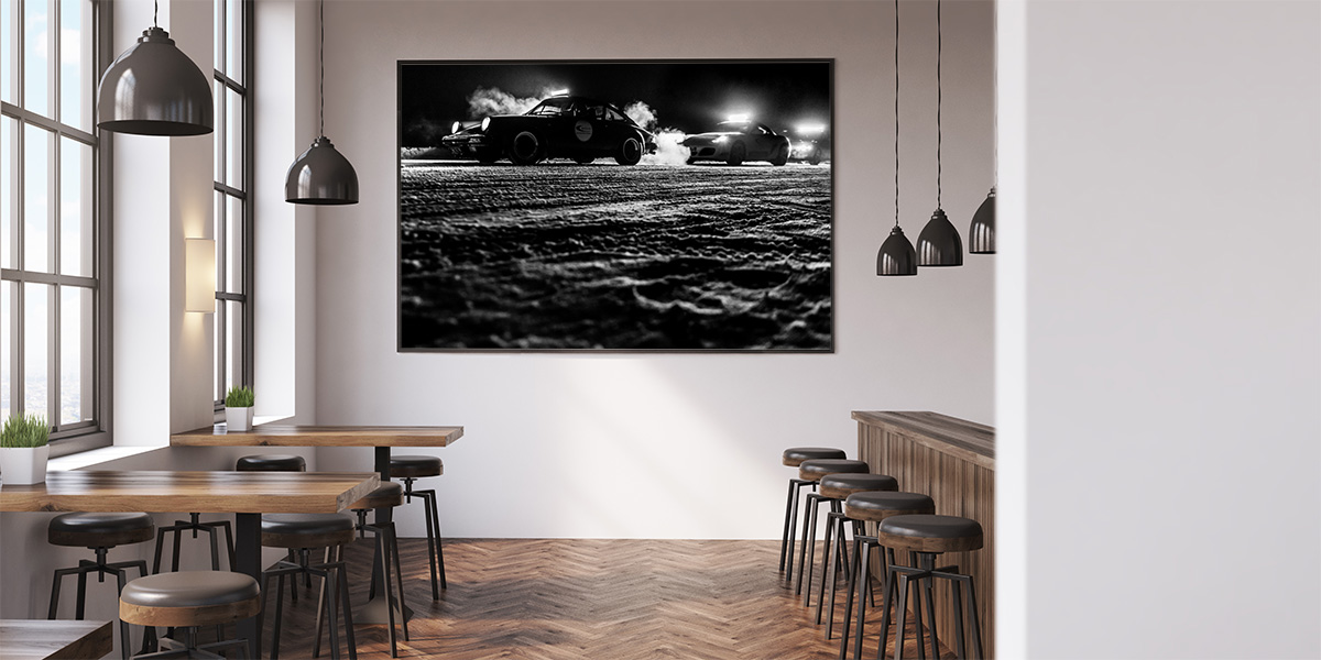 Tirage d'art - Porsche 3.2L - En situation