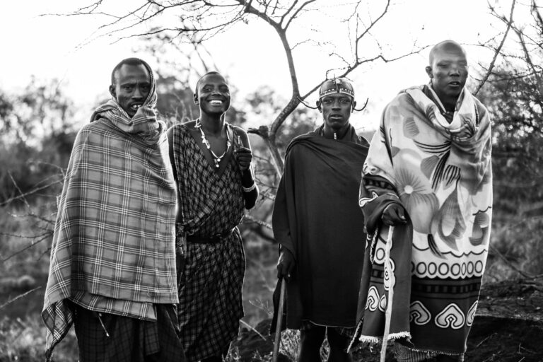 Tribu Maasai - Portrait matinal