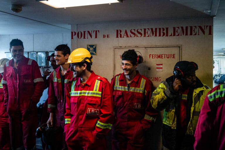Airbus on board - Machinistes au point de rassemblement