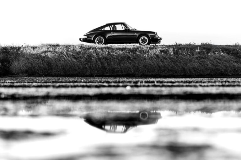 Porsche en Ville - Guérande - Porsche 911 3.2L - Concession Nantes et Rennes - Photographe Automobile