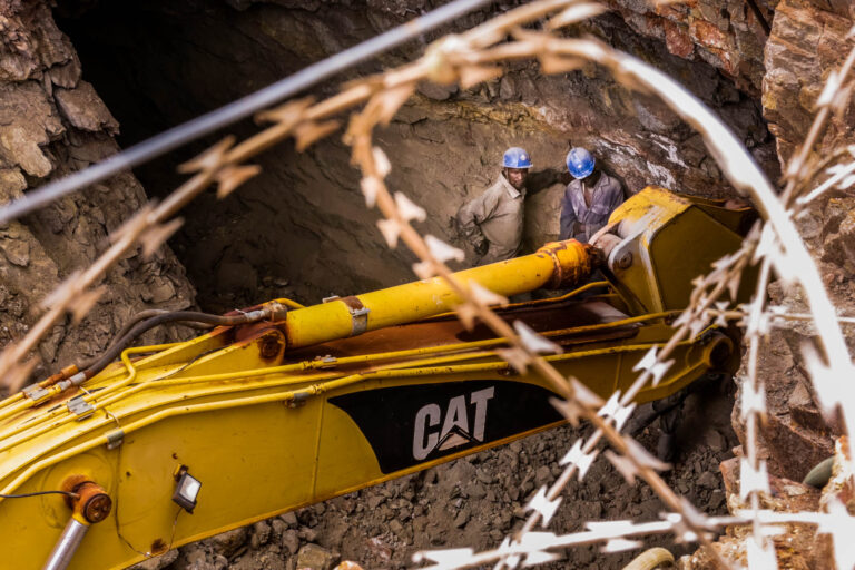 Grenat Tsavorite - Scorpion Mine - Déblayage des gravats