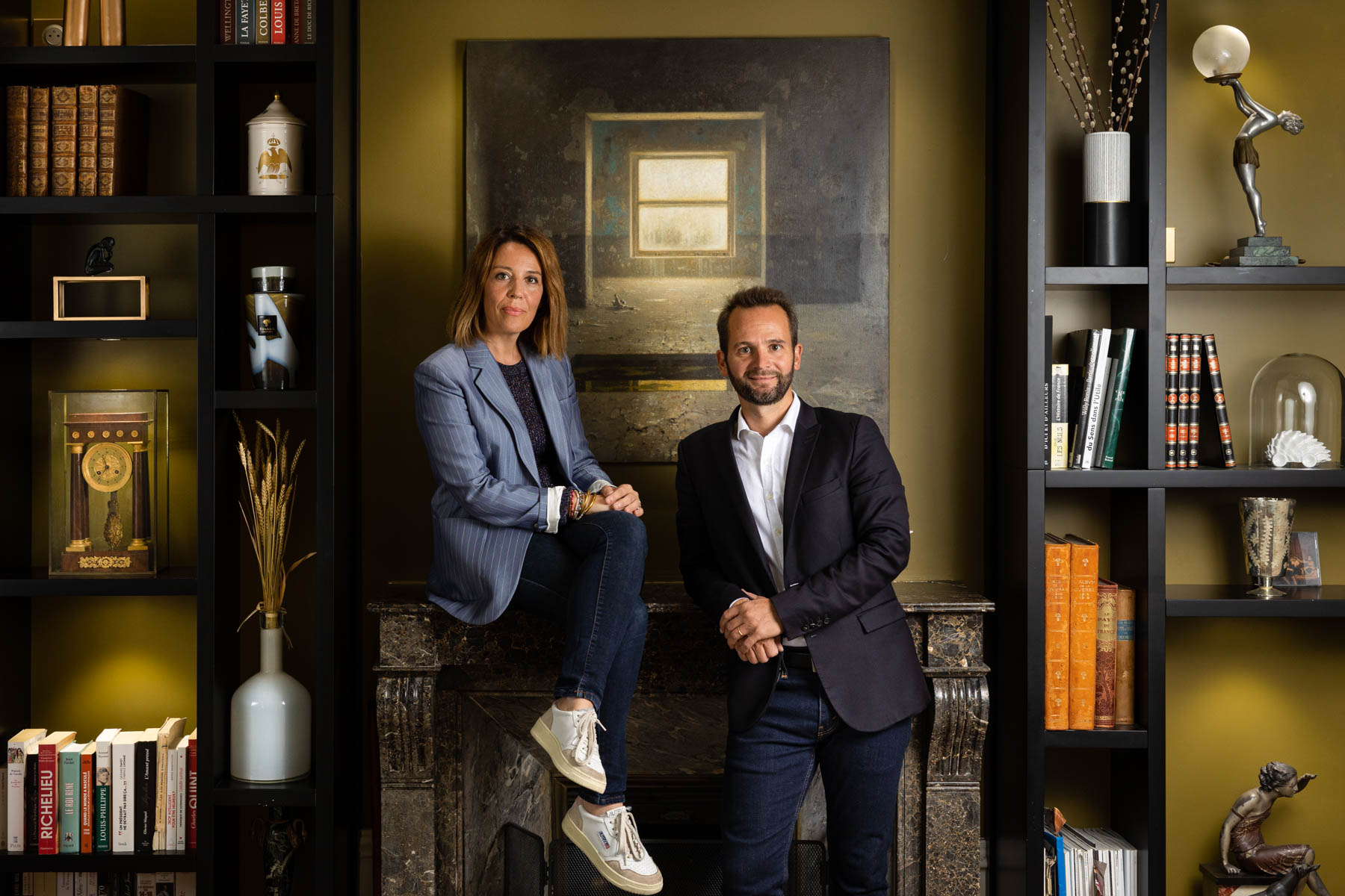 Agence Photo Brunet-Monié - Portrait d'associés pour Axa Blot-Boivin