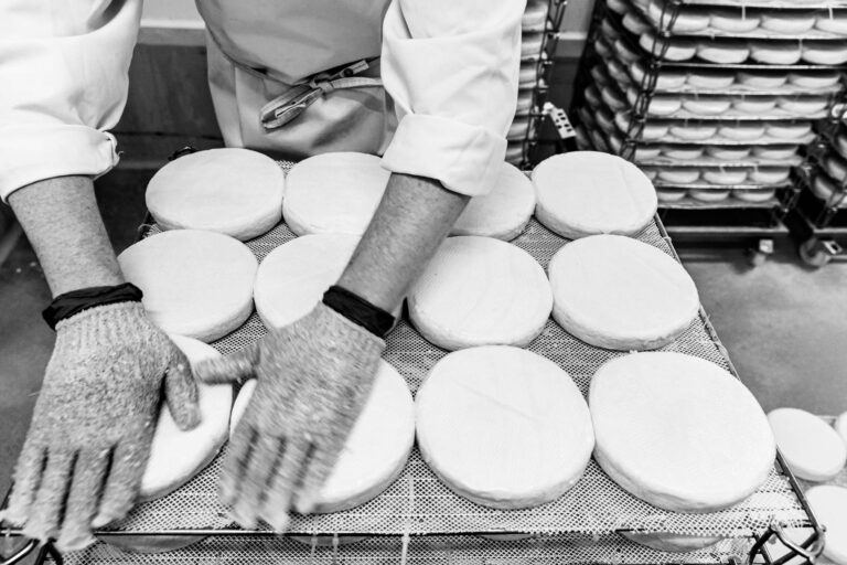 Abbaye de Cîteaux - Maturation du fromage - Humidification de la croute - Fromage de Cîteaux - Beillevaire Nantes
