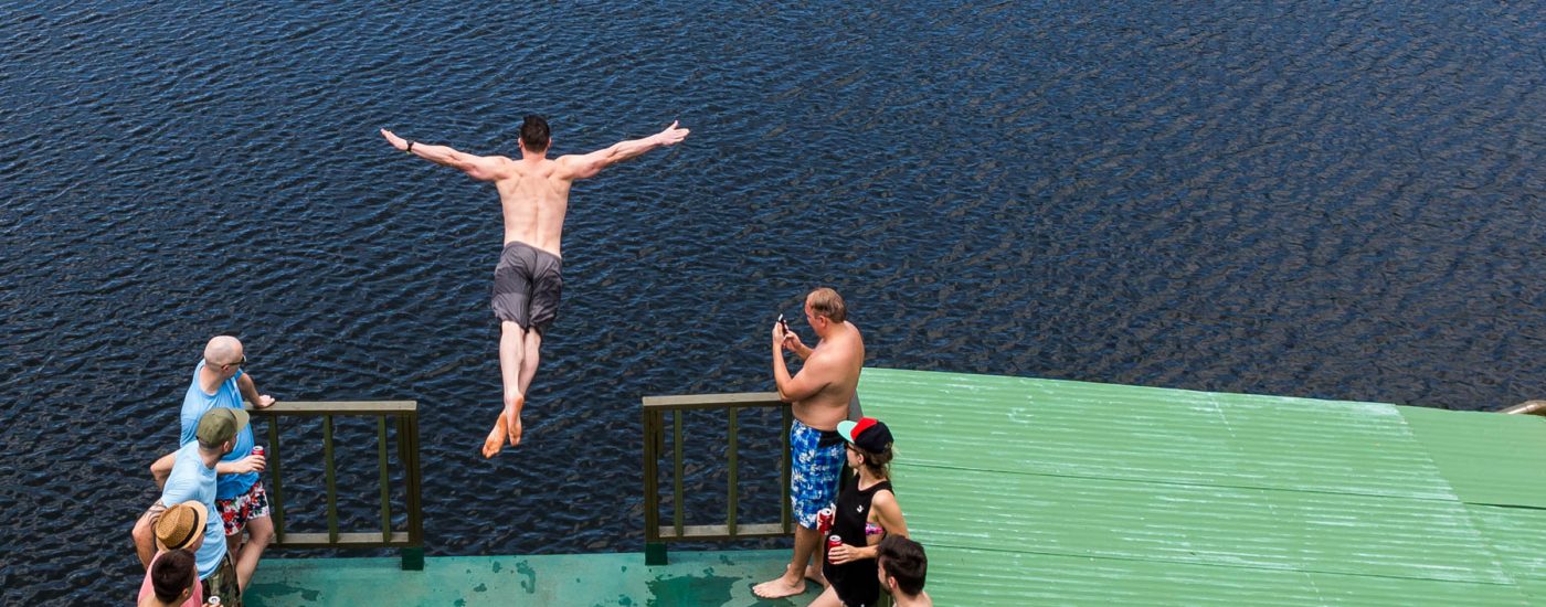 Photographe Incentive - Saut de l'ange