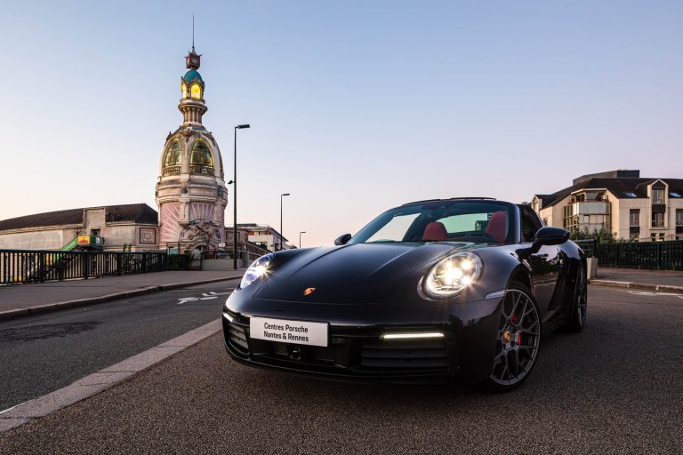 Porsche en Ville - Nantes - Porsche 911 - Tour LU - Photographe Automobile