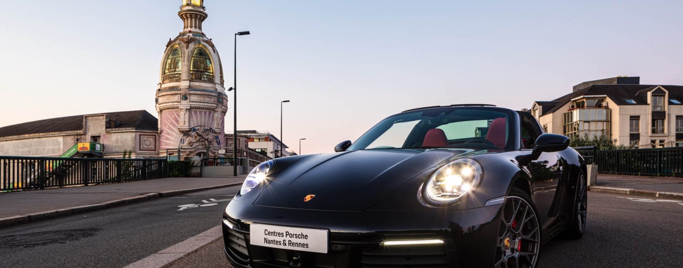 Porsche en Ville - Nantes - Porsche 911 - Tour LU - Photographe Automobile