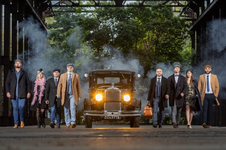 Photographe Team Building - Portraits Créatifs de groupe Peaky Blinders